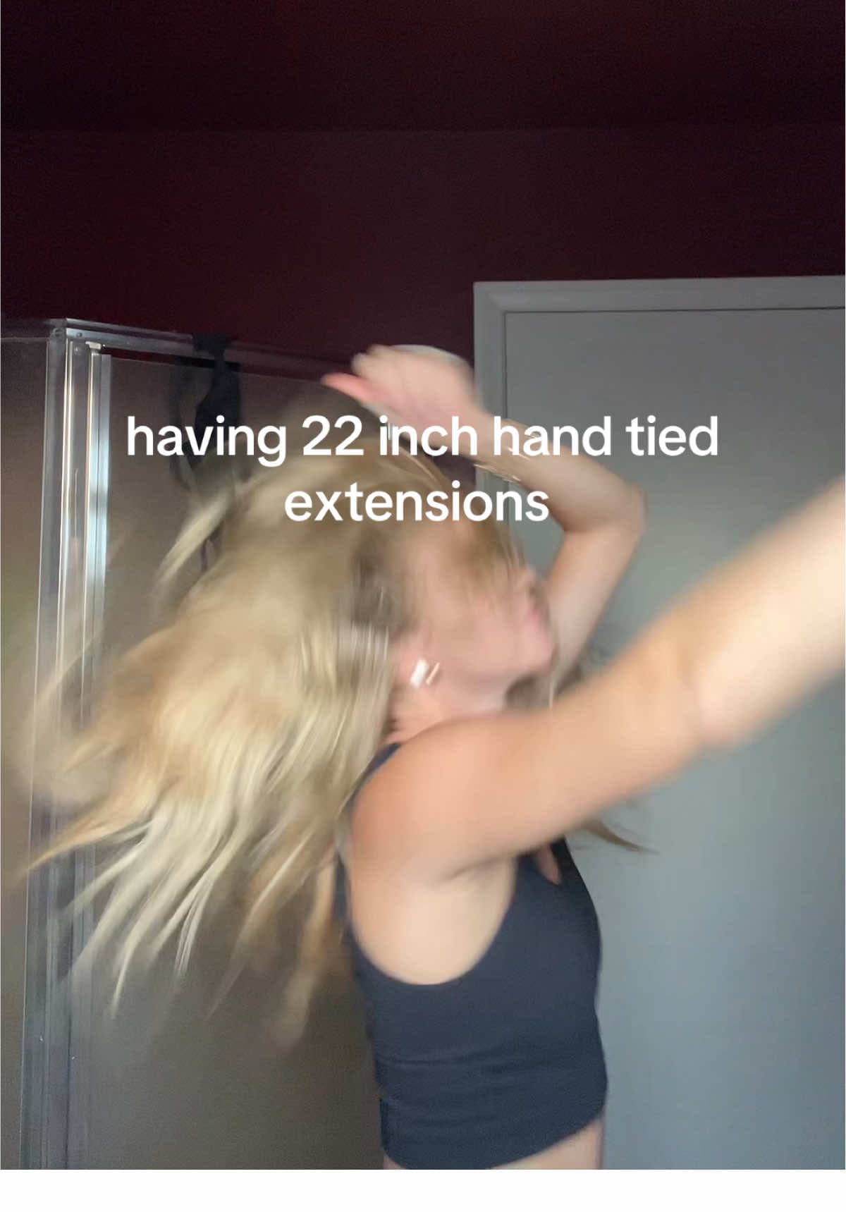 22-inch hand-tied extensions